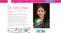 Desktop Screenshot of drvanivijay.com